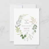 Delikate Garden Wedding Save the Date (Vorderseite)