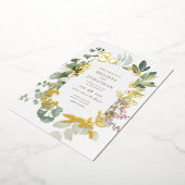 Delikate Gartenanlage Einladung (Gedreht)