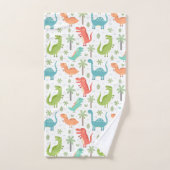 Delikate gefährliche Dinosaurier Badhandtuch Set (Handtuch)