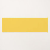 Delikate gelbe Blumen mit langen Stielen Yogamatte (Rückseite (Horizontal))