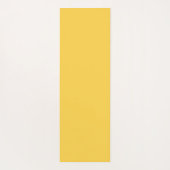 Delikate gelbe Blumen mit langen Stielen Yogamatte (Rückseite)