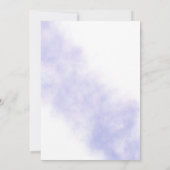 Delikate Goldkalligraphie "We Do Again" Vow Renewa Einladung (Rückseite)