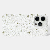 Delikate Green Floral iPhone Case mit Soft Botani (Rückseite (Horizontal))