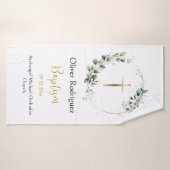 Delikate Grüne Kranz Orthodoxe Taufe Geschenk Badehandtuch (Badehandtuch)