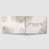 Delikate Hochzeit der Wasserfarben Gästebuch (Voll)