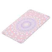 Delikate Hübsche Pastelle Abstrakt Mandala Magnet (Linke Seite)