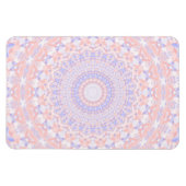 Delikate Hübsche Pastelle Abstrakt Mandala Magnet (Horizontal)