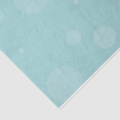 DELIKATE ICY BLUE POLKA DOT PATTERN TISSUPAPIER SEIDENPAPIER (Ausschnitt)
