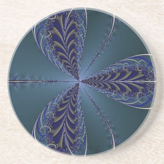 Delikate Insektenflügel um Mitternacht Untersetzer (Vorne)