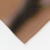 Delikate japanische Aprikosenblüten Fleecedecke (Ecke)