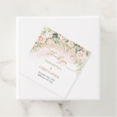 Delikate Kokette Rosen Rosen Gold und Grün Geschenkanhänger (Beispiel)