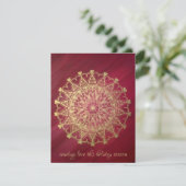 Delikate Liebe Feiertagskarte (Stehend Vorderseite)