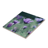 Delikate Lila Lavendel-Blume Fliese (Seite)
