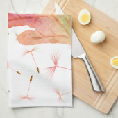 Delikate Lüster und Herbstleaf Geschirrtuch (Viertel Falte)