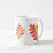 Delikate Lüster und Herbstleaf Kaffeetasse (VorderseiteRechts)