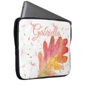Delikate Lüster und Herbstleaf Laptopschutzhülle (Vorne Rechts)