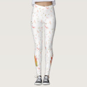 Delikate Lüster und Herbstleaf Leggings (Vorderseite)