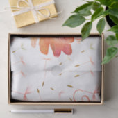 Delikate Lüster und Herbstleaf Seidenpapier (Geschenk)