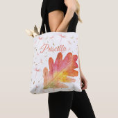 Delikate Lüster und Herbstleaf Tasche (Von Nahem)