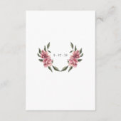 Delikate Magnolia Details Karte (Rückseite)