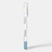 Delikate moderne Blumenmuster mit Ihrem Namen Case-Mate iPhone Hülle (Rückseite / Rechts)