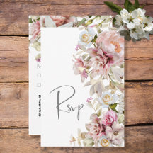 Delikate Moderne rosa Rose & Lily Wedding