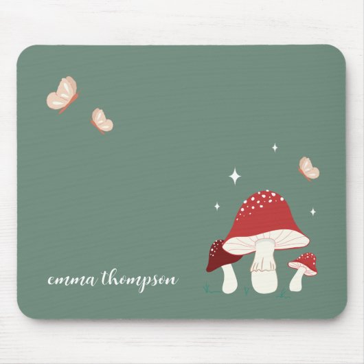 Delikate Mushroom Personalisierte Geschenke Mousep Mousepad (Vorne)