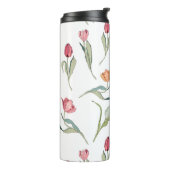 Delikate Niedliche Blume Thermosbecher (Nach links gedreht)