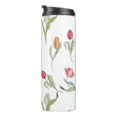 Delikate Niedliche Blume Thermosbecher (Nach rechts gedreht)