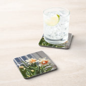 Delikate niedliche Narzissen Getränkeuntersetzer (Rechte Seite)