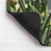 Delikate niedliche Narzissen Mousepad (Ecke)