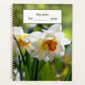 Delikate niedliche Narzissen Planer (Vorderseite)