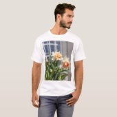 Delikate niedliche Narzissen T-Shirt (Vorne ganz)