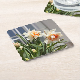 Delikate niedliche Narzissen Untersetzer
