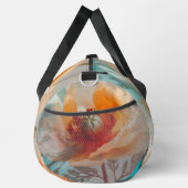 Delikate Orange-Blume Duffle Bag (Rechts)