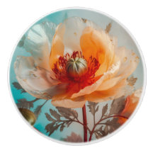 Delikate Orange-Blume