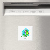 Delikate Ostereier 2 Zoll Fläche Magnet (In Situ (Geschirrspüler))