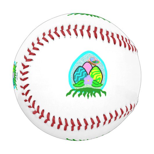Delikate Ostereier Baseball (Vorderseite Links)