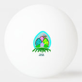 Delikate Ostereier Ping Pong Ball Tischtennisball (Vorderseite)