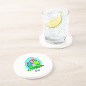 Delikate Ostereier Sandstone Untersetzer (Seite)