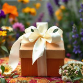 Delikate Pastell Butter Gelbe Farbe F9F2C0 Satinband