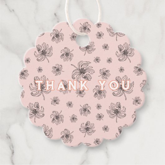 Delikate Pfennigfuchser Geschenkanhänger (Vorderseite)