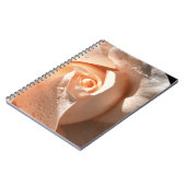 Delikate Pfirsichfarben mit Taube Notizblock (Linke Seite)