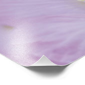 Delikate Pink Lavender Blume Fotodruck (Ecke)