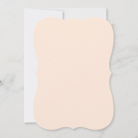 Delikate Pink Meadow Blume Botanische Hochzeit Einladung (Rückseite)