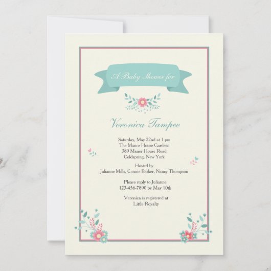 Delikate Positionen Einladung (Vorderseite)