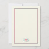 Delikate Positionen Einladung (Rückseite)