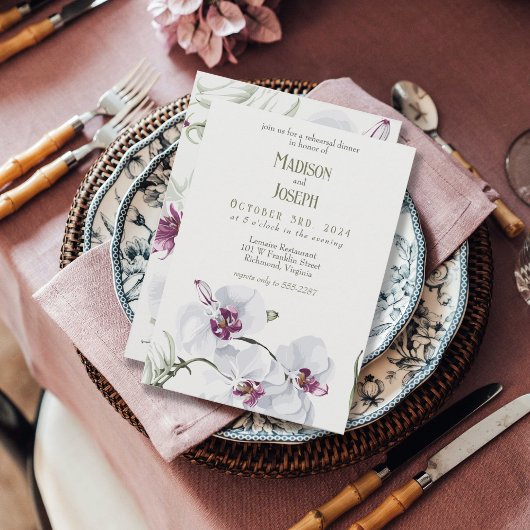 Delikate Probe Einladung