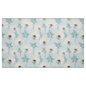 Delikate rosa Anemone. Stoff (Fat Quarter (45,7 x 55,9 cm))