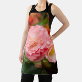 Delikate rosa Blume nach Regen Schürze (InSitu)